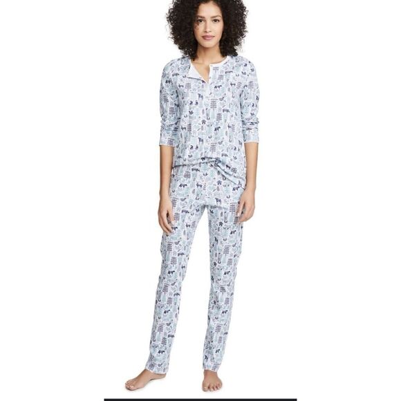 Roller Rabbit Nordic Folk Pajama  Set Size M - Picture 1 of 8